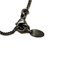 00V Coco Mark Rhinestone 10V Engraved Necklace from Chanel 9