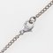 Silver Coco Mark Necklace from Chanel 5