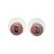 Coco Mark Earrings 03P in Pink from Chanel, Set of 2 1