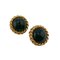 Colored Stone Earrings from Chanel, Set of 2 1
