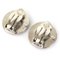 Earrings Here Mark in Metal Silver Ladies from Chanel, Set of 2, Image 3