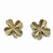 Clover Brand Earrings from Chanel, Set of 2, Image 1