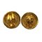 Chanel Gripore Earrings Gold Ladies, Set of 2 7
