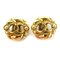 Chanel Earrings Here Mark in Metal Gold Ladies from Chanel 1
