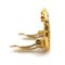 Earrings Here Mark in Metal Gold Ladies from Chanel, Set of 2, Image 3