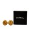 Aretes Coco Mark redondos para mujer bañados en oro de Chanel. Juego de 2, Imagen 5