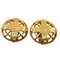 Chanel Gold Plating Clip Earrings Gold, Set of 2 3