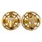 Chanel Gold Plating Clip Earrings Gold, Set of 2 6