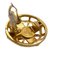 Pendientes de clip Chanel bañados en oro dorado. Juego de 2, Imagen 8