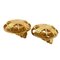 Chanel Gold Plating Clip Earrings Gold, Set of 2 4