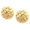 Here Mark Matelasse Earrings Button 2 5 from Chanel, Set of 2 1