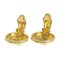 Here Mark Matelasse Earrings Button 2 5 from Chanel, Set of 2 3