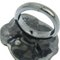 Camelia No. 13 Ring Coco Mark in Metal Black 01A from Chanel, France 5