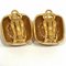 Chanel Cocomark Gold Square 98A Brand Accessories Earrings Ladies, Set of 2, Image 3