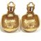 Chanel Cocomark Gold Square 98A Brand Accessories Earrings Ladies, Set of 2, Image 5