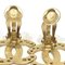 Coco Mark Star Gold Earrings from Chanel, Set of 2 8