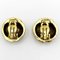 Double Coco Mark Gold Earrings from Chanel, Set of 2 2