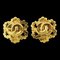 Pendientes Chanel Here Mark Gp bañados en oro 96P para mujer, Juego de 2, Imagen 1