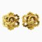 Chanel Earrings Here Mark Gp Plated Gold 96P Ladies, Set of 2 1