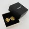 Pendientes Chanel Here Mark Gp bañados en oro 96P para mujer, Juego de 2, Imagen 8