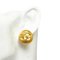 Chanel Cocomark Earrings Gold Plated Women's, Set of 2, Image 5