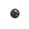 02C Coco Mark Black Rhinestone Earrings in Silver from Chanel, Set of 2 5