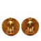 Gold Earrings from Chanel, Set of 2, Image 2