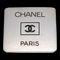 CHANEL Plate 96P Silver Brooch 0179 5I0179EOB5, Image 1