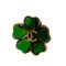 97A Gripore Earrings in Green from Chanel 1