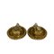Cocomark Logo Motif Earrings in Gold from Chanel, Set of 2 3