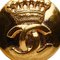 Orecchini Chanel Cocomark Crown da donna placcati in oro, set di 2, Immagine 3