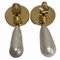 Chanel Clover Tiadoro Fake Pearl Brand Accessories Earrings Ladies, Set of 2, Image 8