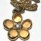 Chanel Coco Mark Swing Flower Earrings Brand Accessories Women's, Set of 2, Image 8