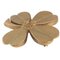Corsage Coco Mark Clover Gold Brooch from Chanel 3