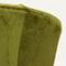 Grünes Italienisches Sofa aus Samt, 1940er 11
