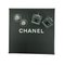 Cocomark Square Earrings 15S in Clear from Chanel, Set of 2 5