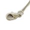Glitter Coco Mark Beads Teardrop Lame Pendant in Plastic & Silver from Chanel 8