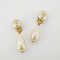 Coco Mark Fake Pearl Earrings from Chanel, 1995, Set of 2 3