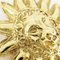 CHANEL brooch lion motif GP plated gold men's women's 7