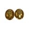 Vintage Mademoiselle Motif Icon Earrings in Gold from Chanel, Set of 2 3