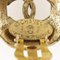 Chanel Cocomark Vintage Gold Plated 23 Ladies Earrings, Set of 2 5