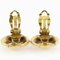 Chanel Cocomark 23 orecchini da donna vintage placcati in oro, set di 2, Immagine 4