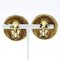 Chanel Cambon Earrings 31 Rue Cambon Vintage Gold Plated Made In France Women's, Set of 2, Image 3