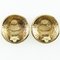 Chanel Cambon Earrings 31 Rue Cambon Vintage Gold Plated Made In France Women's, Set of 2 4