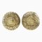 Chanel Cambon Earrings 31 Rue Cambon Vintage Gold Plated Made In France Women's, Set of 2 1