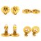Ohrringe aus Metall Gold von Chanel, 2 . Set 4