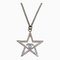 CHANEL Cocomark Star Stone Silver B17 Necklace 0242 5K0242A5, Image 1