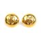 Coco Mark in Metal Gold Earrings for Women from Chanel, Set of 2 2