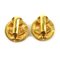 Coco Mark in Metal Gold Earrings for Women from Chanel, Set of 2 4
