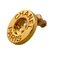Pendientes Chanel 820A con motivo de botones dorado para mujer, Juego de 2, Imagen 7